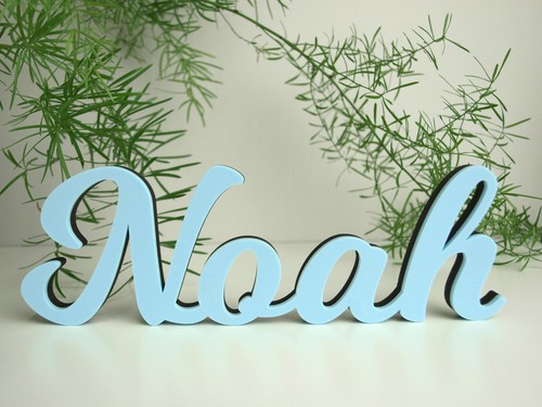 Personalised pastel name - personalised, sign