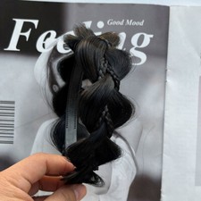 Fake Thick Plaited Chunky Braided Headband One Piece Women Wide Twist Hair Band✹