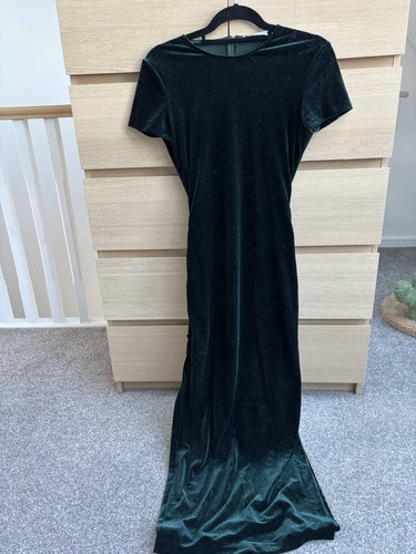 Zara green dress - zara,