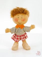 Vintage 1970's flocked figurine / toy of Magic Roundabout 's Florence.