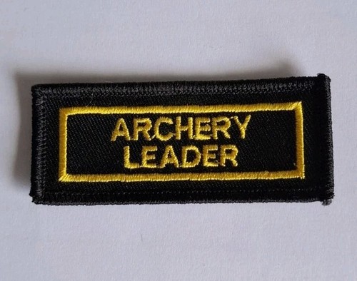 Archery leader badge - archery,