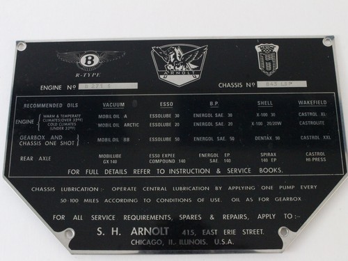 Arnolt bentley type sedan - bentley, r
