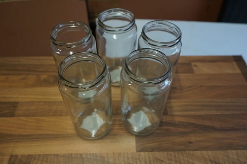 Job lot empty - job, jars