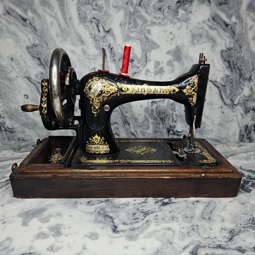 Vintage singer sewing machine - sewing,
