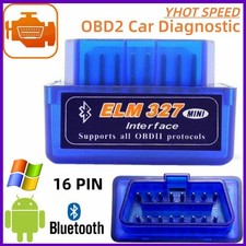 ELM327 V1.5 Car OBD2 Fault Code Reader Bluetooth Adapter Auto Diagnostic Scanner