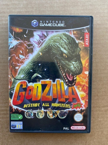 Gamecube godzilla destroy all - gamecube,