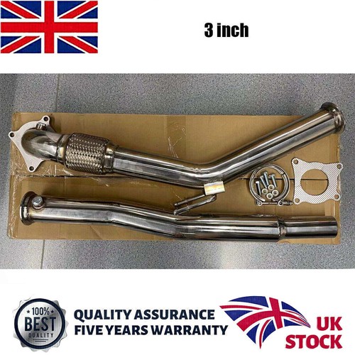 Stainless exhaust decat - stainless, de