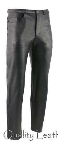 Mens leather leder motorcycle - mens,
