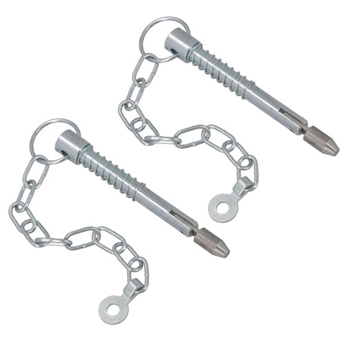 Spring loaded sword - pin, with