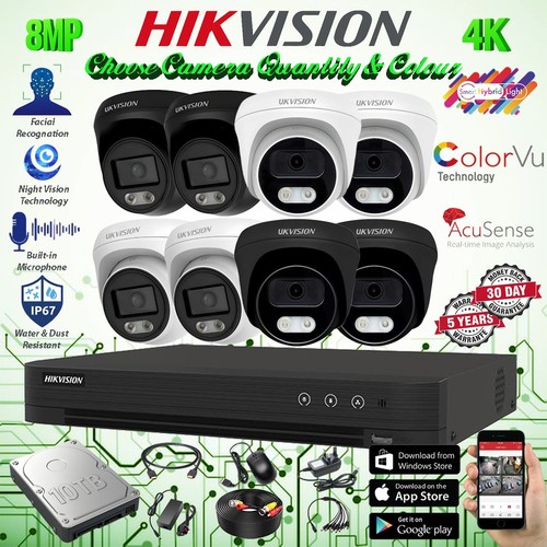 8mp hikvision cctv - hikvision,