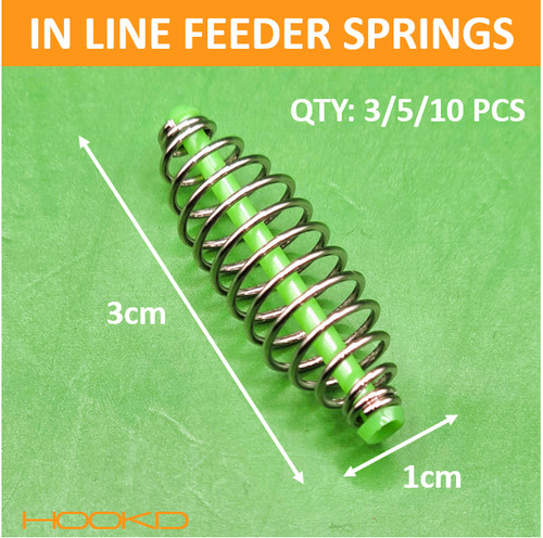 Line bait feeder springs - line,