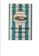1944 R.A.F v Scotland (Played