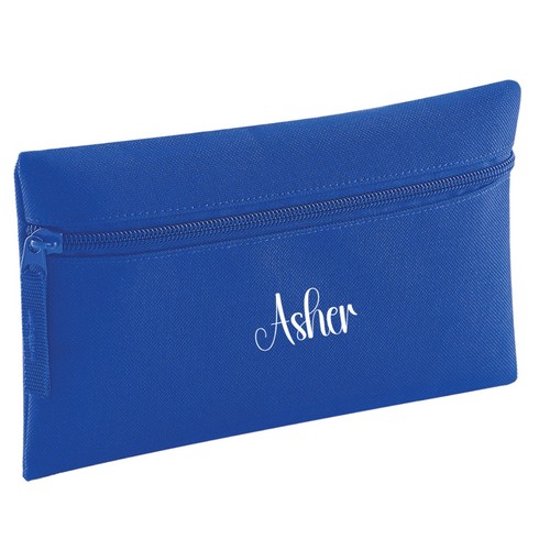 Royal blue personalised - royal, zip