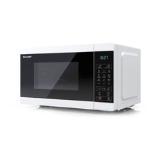 Sharp YC-MG02U-W 20L 800W Microwave with 1000W Grill, Perfect Condition - White