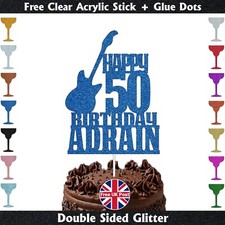 Personalised Guitar Cake