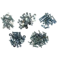 300 Assorted Universal BZP Hex Screws Bolts Nuts READ AD YAMAHA XT1200