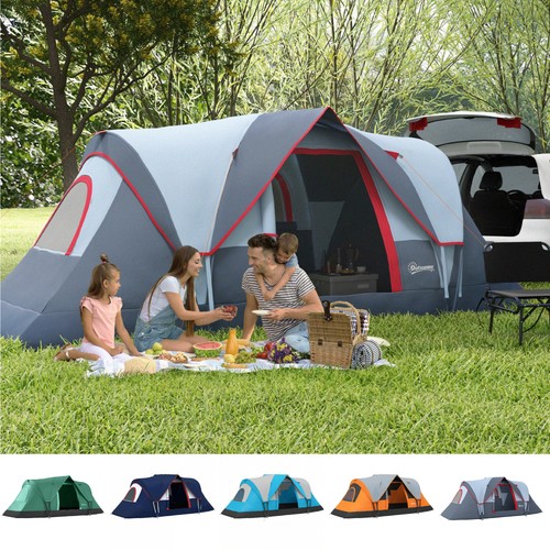 Man camping tent tunnel - camping, tent,