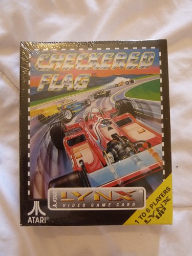 Checkered flag - checkered, (new,