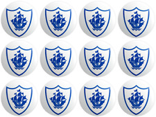 12 x Blue Peter BUTTON PIN BADGES 25mm 1 INCH Logo Vintage Retro Student