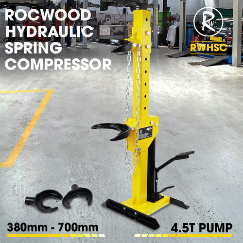Hydraulic spring compressor - spring,