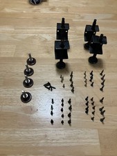 2 SETS Adjustable Feet Levelers Heavy Duty Adjustable Legs for Furniture USED