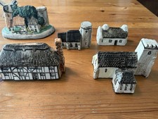 5 Piece Tey Pottery handcrafted  and purchased In Banham, Norfolk, England  