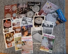 Bundle of 16 Vintage  Crochet