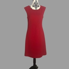 Laura Ashley Red Sleeveless A