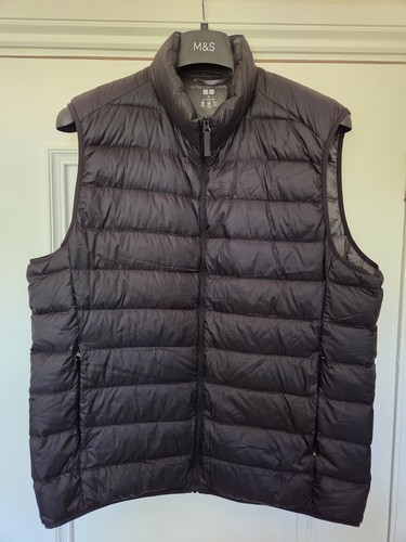 Uniqlo men black - men's, gilet