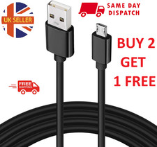Micro USB Cable 25CM 1M 2M 3M High Speed Data Sync Fast Charger Charging Lead UK