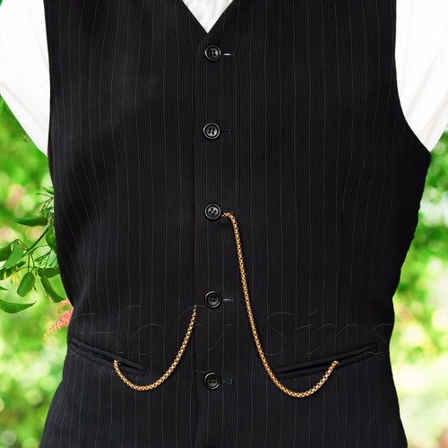 Gold colour single albert - gold,