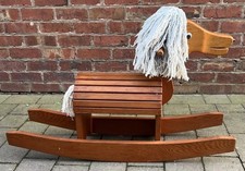 Child’s Wooden Rocking Horse