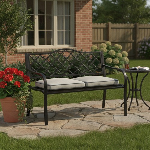 Garden bench seater - garden, 2