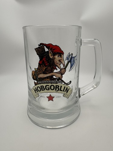 Hobgoblin heavy glass tankard - hobgoblin,