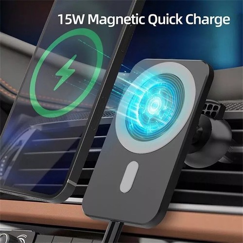Magnetic wireless car charger - car,
