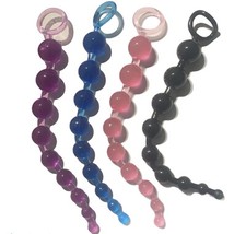 12” Pink Anal Beads Butt