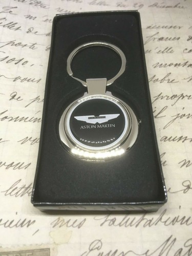 Chrome keyring with - keyring, printed