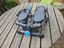 Mini Stepper Exercise Equipment with Resistance Bands for Full Body Home