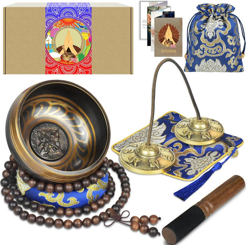 7pcs meditation set tibetan - meditation,