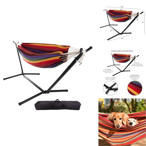 Double brazilian hammock stand - double,