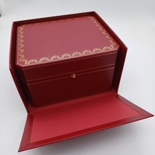 Cartier Red Used Watch Box OK Condition dry Damp Santos 