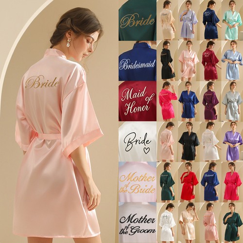 Wedding robe bridesmaids - uk,