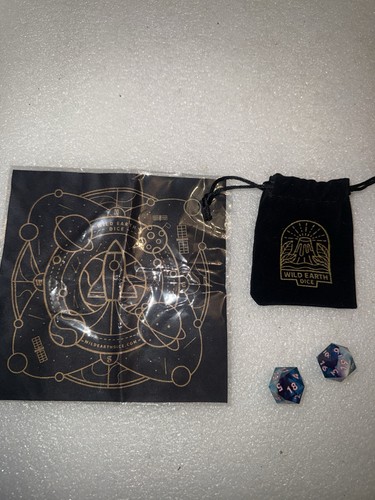 Wild earth d20 dice - wild, set