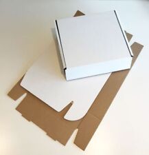 White Die Cut Folding Lid