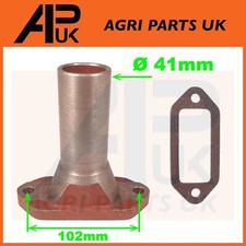 David Brown 990 995 996 1200 1212 Tractor Exhaust Manifold Elbow & Gasket 41mm