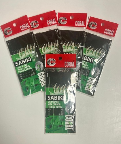 Packs sabiki hook size 8 - sabiki,