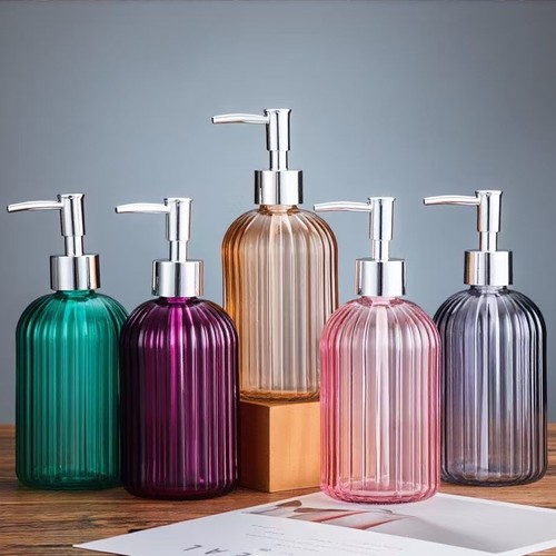 330 400ml glass soap dispenser - 330/400ml,