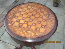 antique walnut chess board