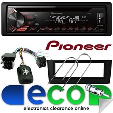 Fiat Grande Punto Pioneer CD Aux Car Stereo Steering Wheel & Facia Anthracite