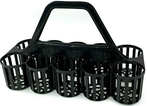 Glass carrier basket bottle - glass,